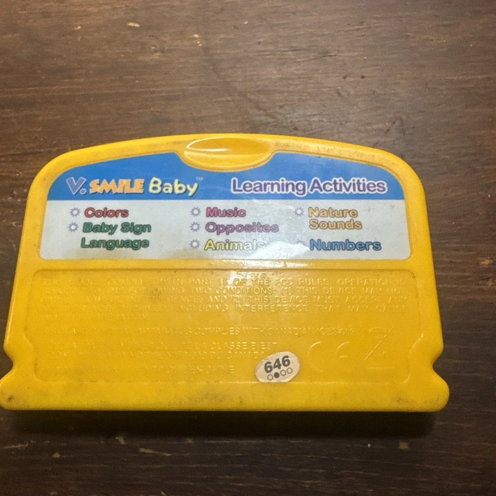 Vtech V.Smile Baby POOH'S HUNDRED ACRE WOOD ADVENTURE Game Cartridge